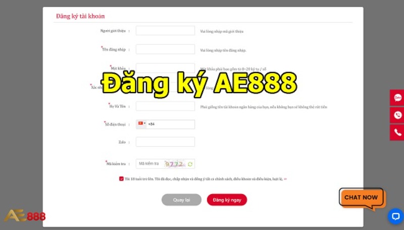  Đăng ký AE888 là một việc làm cần thiết nếu bạn muốn trải nghiệm trò chơi