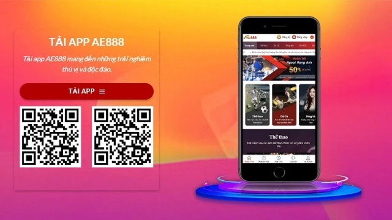 Tải app AE888 xuống điện thoại Android